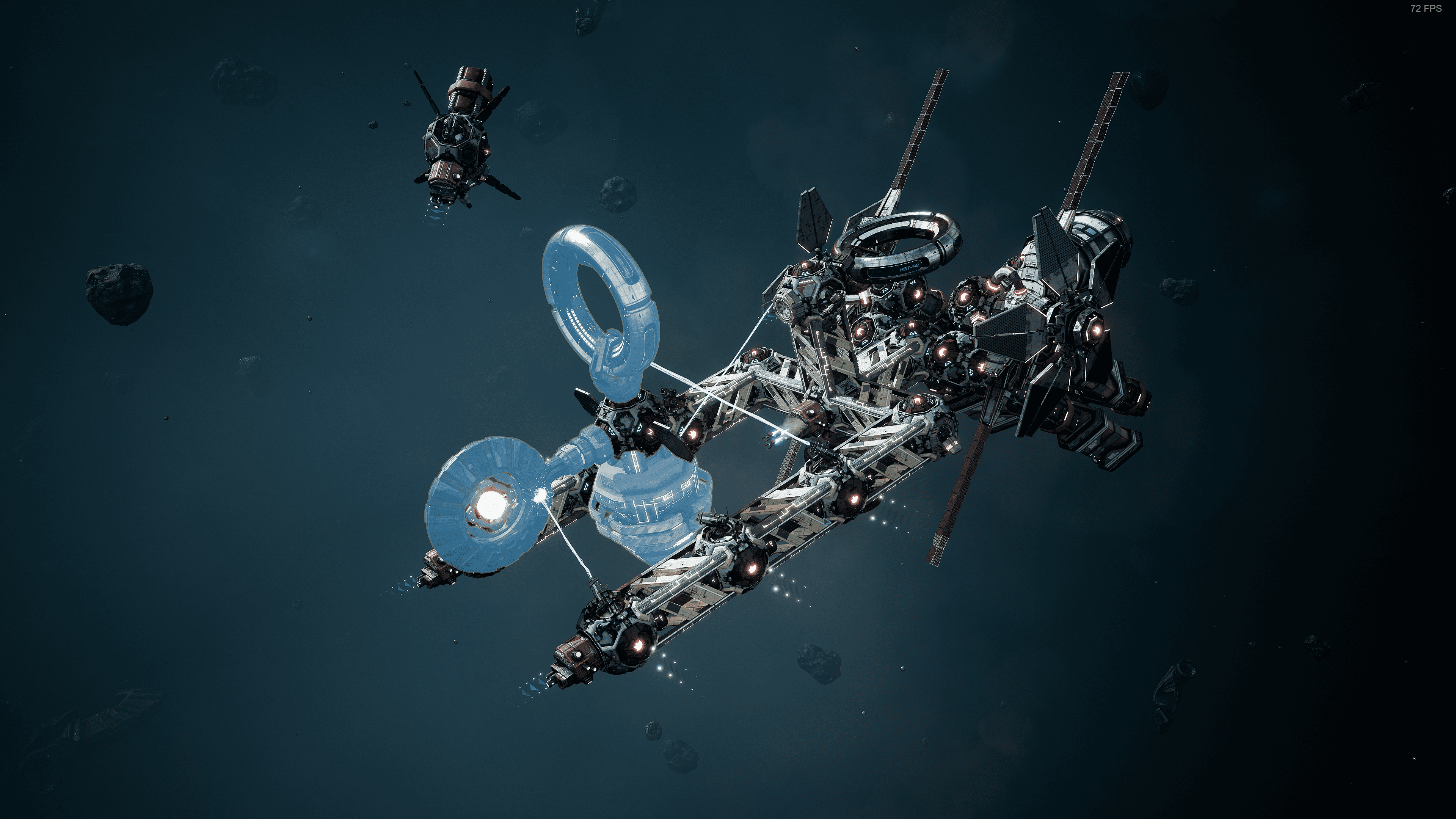 Factory station with production modules